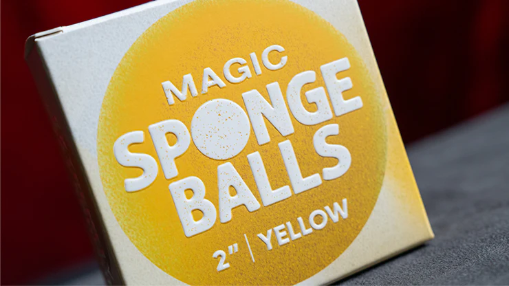 Balles Mousse JAUNE - Pack de 4 (Magic Sponge Balls) - Image 13