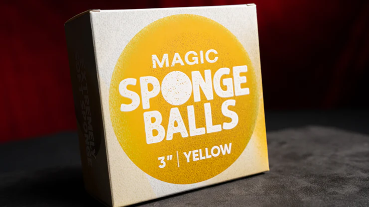 Balles Mousse JAUNE - Pack de 4 (Magic Sponge Balls) - Image 17