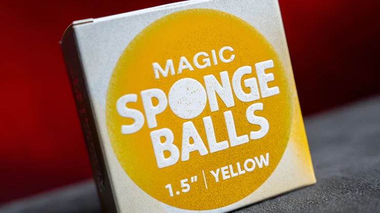 Balles Mousse JAUNE - Pack de 4 (Magic Sponge Balls) - Image 9