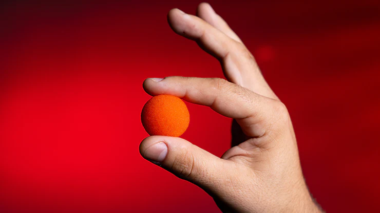 Balles Mousse ORANGE - Pack de 4 (Magic Sponge Balls) - Image 3