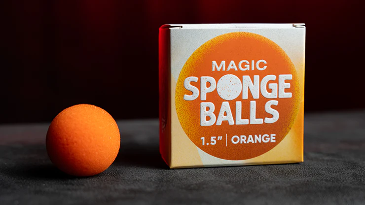 Balles Mousse ORANGE - Pack de 4 (Magic Sponge Balls) - Image 9