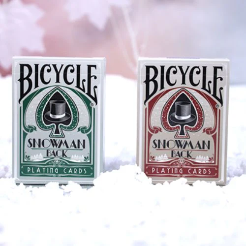 Bicycle Snowman