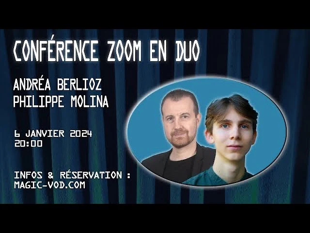 Conférence en Duo Andréa Berlioz & Philippe Molina - Image 2