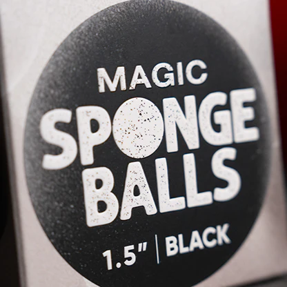 Balles Mousse NOIRES - Pack de 50 (Magic Sponge Balls) - Image 9