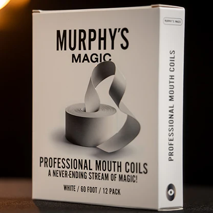Professional Mouth Coils - Blanc - 60ft (Lot de 12)
