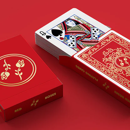 Red Roses Gold Foil (Marqué)