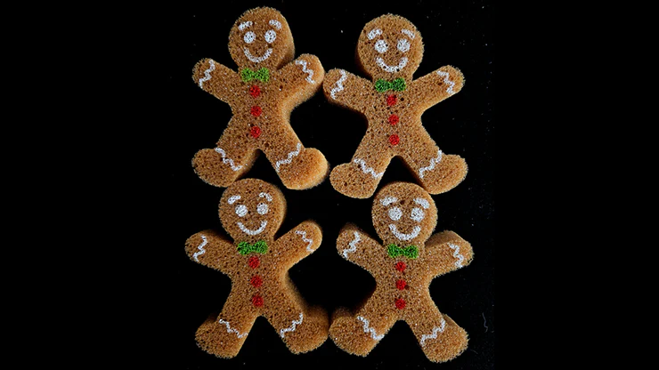 Super Sponge Gingerbread Men Cookies - Lot de 4 - Image 2